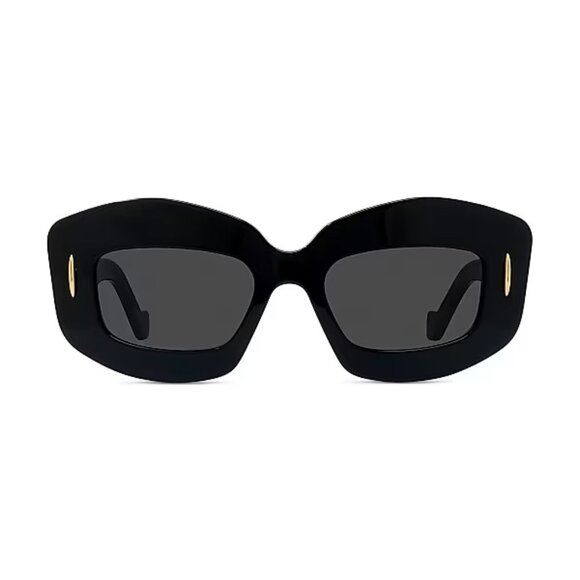 NEW LOEWE SUNGLASSES WOMEN BLACK LOEWE LW40114F 01A - Picture 3 of 4